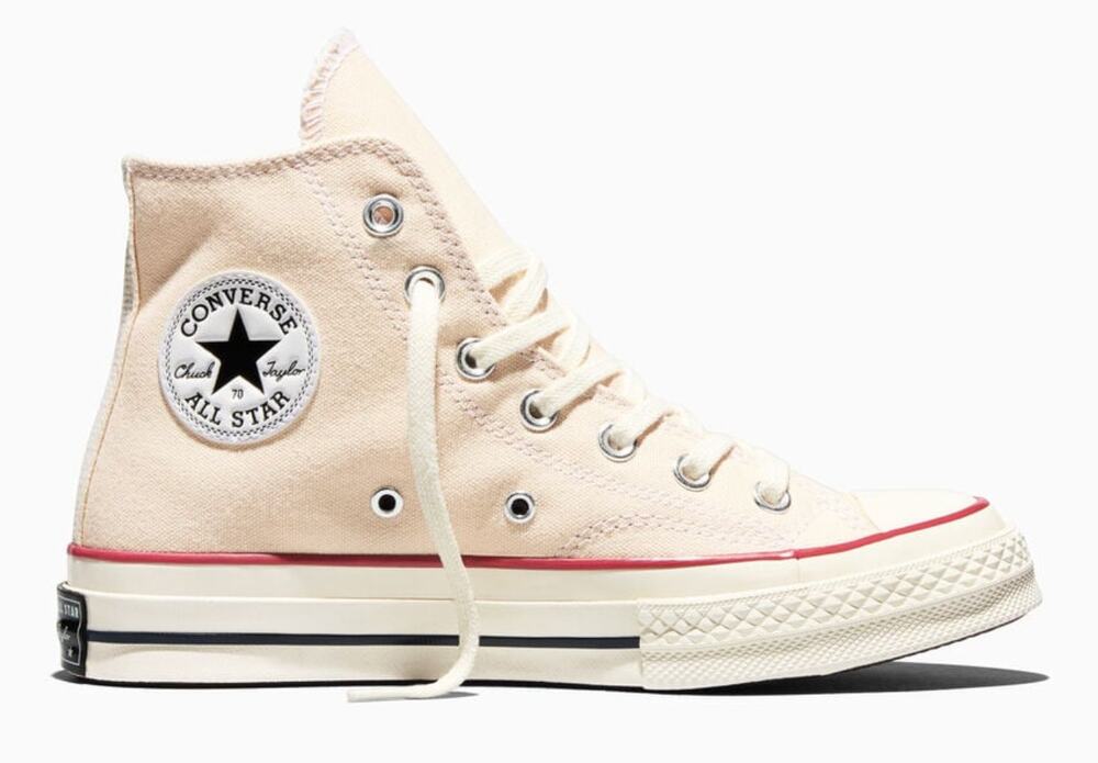 Converse Chuck 70 High Top Canvas Sneakers- Parchment Beige - Size M8/W10 - NEW